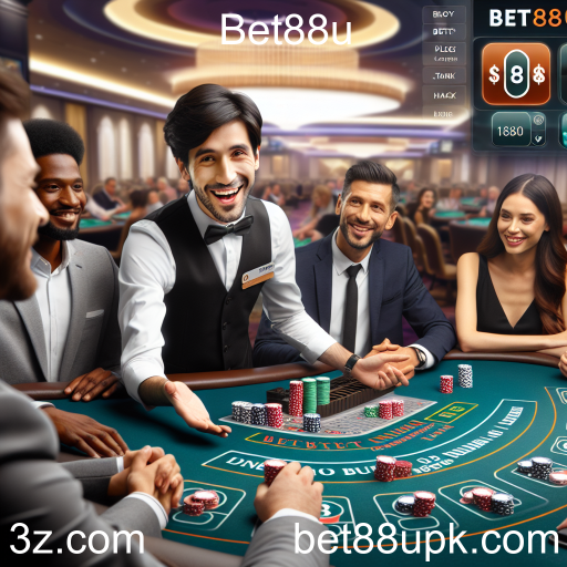 Cassino Ao Vivo na Bet88u: A Experiência Real de Jogo Online